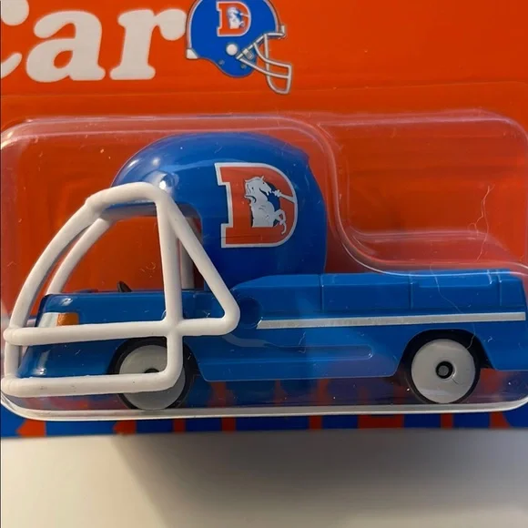 Denver Broncos Replica Helmet Car - Picture 2 of 4